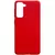 Силиконовый чехол Candy для Samsung Galaxy S21 Красный