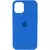 Чехол Silicone Case Full Protective (AA) для Apple iPhone 12 Pro Max (6.7"") Синий / Royal blue