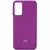 Чехол Silicone Cover Full Protective (AA) для Xiaomi Redmi Note 10 Pro / 10 Pro Max Фиолетовый / Grape