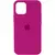 Чехол Silicone Case Full Protective (AA) для Apple iPhone 13 mini (5.4"") Малиновый / Dragon Fruit