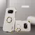 Чехол бампер для Xiaomi Poco X3 NFC Anomaly X-Case Ring Holder White (Белый)