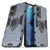 Чехол бампер для Realme GT Neo 2 Anomaly Defender S (с кольцом-держателем) Dark Blue (Темно Синий) 