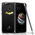 Чехол бампер для Xiaomi Poco X3 NFC Anomaly Batman Plating Silvery (Серебряный)