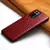 Кожаный чехол бампер для Xiaomi Redmi Note 10 Pro Anomaly Crocodile Style Red (Красный) 