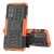 Противоударный чехол бампер для OnePlus Nord 2 Nevellya Case (встроенная подставка) Orange (Оранжевый) 