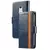 Чехол книжка для Motorola Moto E7 Plus Anomaly Business Wallet Blue (Синий)