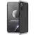Чехол бампер для Samsung Galaxy M52 GKK Dual Armor Black/Silver (Черный/Серебристый)