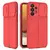 Чехол бампер для Samsung Galaxy A72 Anomaly Leather Fit Pro (шторка на камеру) Red (Красный) 