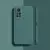Чехол бампер для Xiaomi Redmi Note 11 Anomaly Silicone (с микрофиброй) Dark Green (Темно Зеленый) 