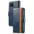 Чехол книжка для Samsung Galaxy A12 Nacho Anomaly Business Wallet Blue (Синий) 