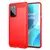 Чехол бампер для OnePlus 9 (IN/CN) iPaky Carbon Fiber Red (Красный) 