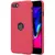 Чехол бампер для iPhone SE 2020 / iPhone SE 2022 Nillkin Super Frosted Shield (с вырезом под бренд) Red (Красный) 6902048203211