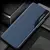 Чехол книжка для Samsung Galaxy A03 Anomaly Smart View Flip Blue (Синий)