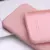 Чехол бампер для Huawei Nova Y61 Anomaly Silicone (с микрофиброй) Sand Pink (Песочный Розовый)