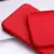 Чехол бампер для Vivo Y33s Anomaly Silicone (с микрофиброй) Red (Красный)