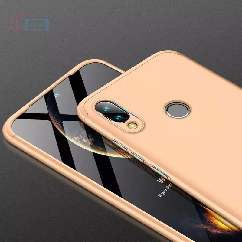 Ультратонкий чехол бампер для Samsung Galaxy A40 GKK Dual Armor Rose Gold (Розовое Золото)