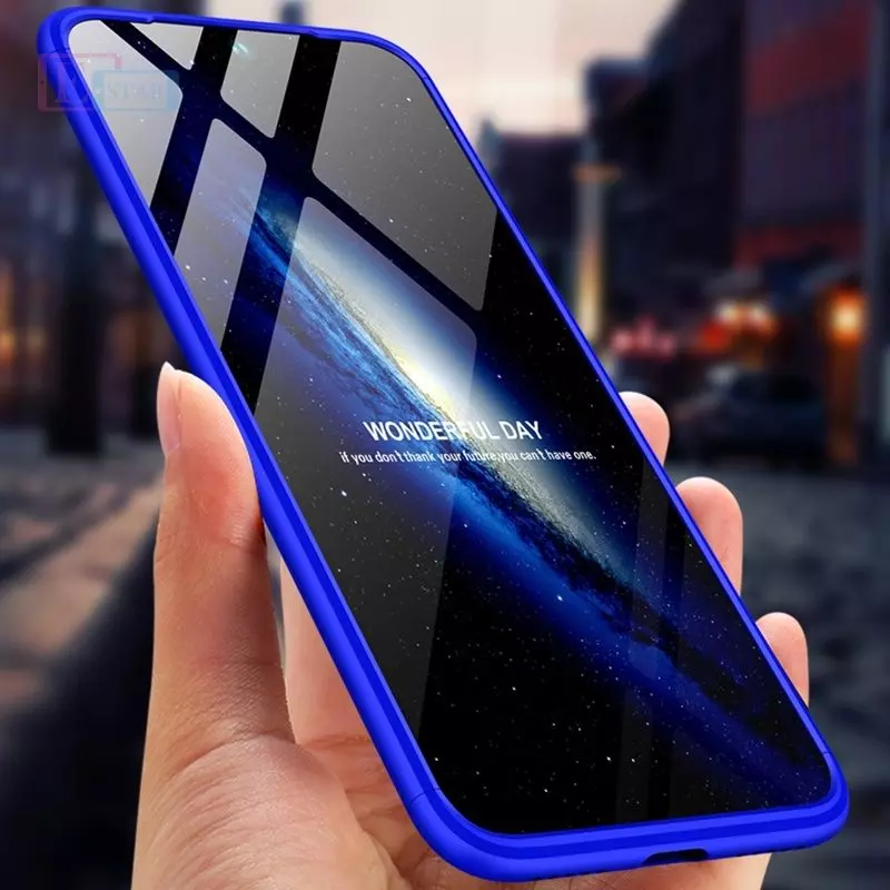 Ультратонкий чехол бампер для Samsung Galaxy A40 GKK Dual Armor Rose Gold (Розовое Золото)