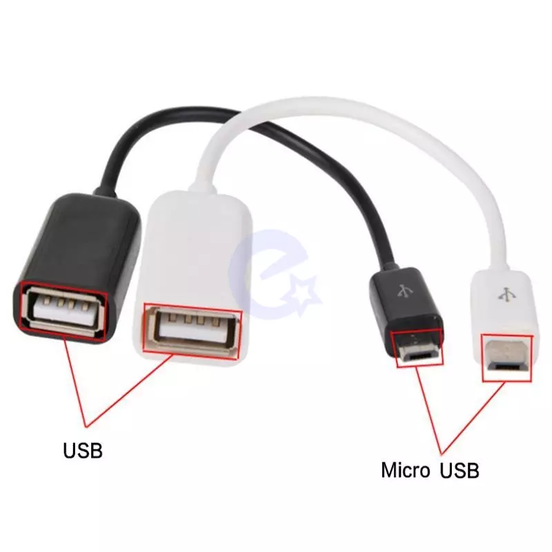 Переходник OTG кабель USB 2.0 - Micro USB для Android планшета и смартфона