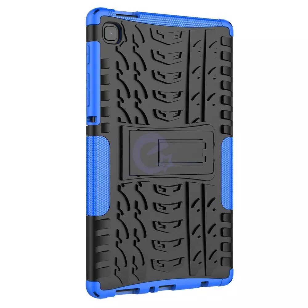 Чехол бампер KAMII Shockproof Hybrid для Samsung Galaxy Tab A7 Lite 8.7" SM-T220 T225 2021 (Black+Blue)