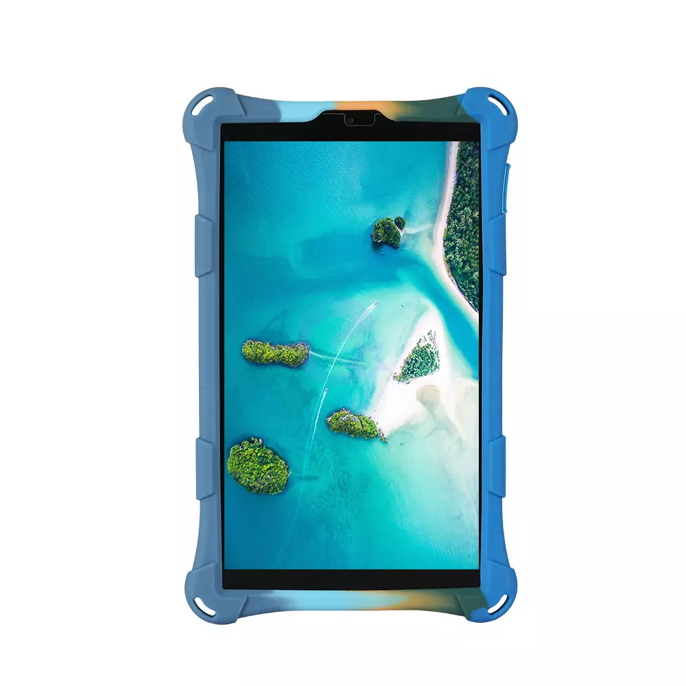 Силиконовый чехол бампер Ainiyo Pop It cover для Samsung Galaxy Tab A7 10.4" SM-T500 T505 2020 Синий