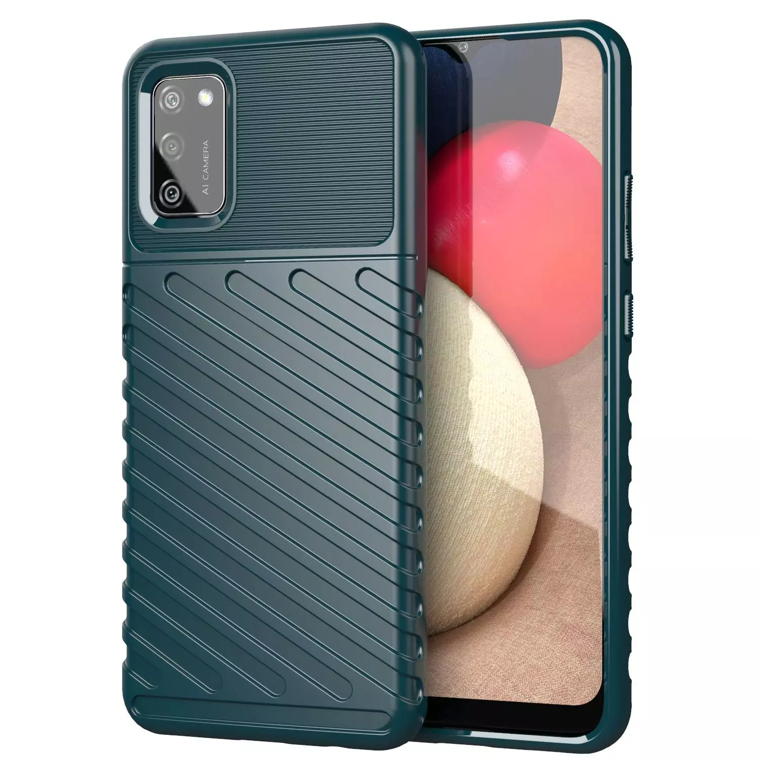 Чехол бампер для Oppo A54 Anomaly Thunder Green (Зеленый) Чехол бампер для Oppo A54 Anomaly Thunder Green (Зеленый)