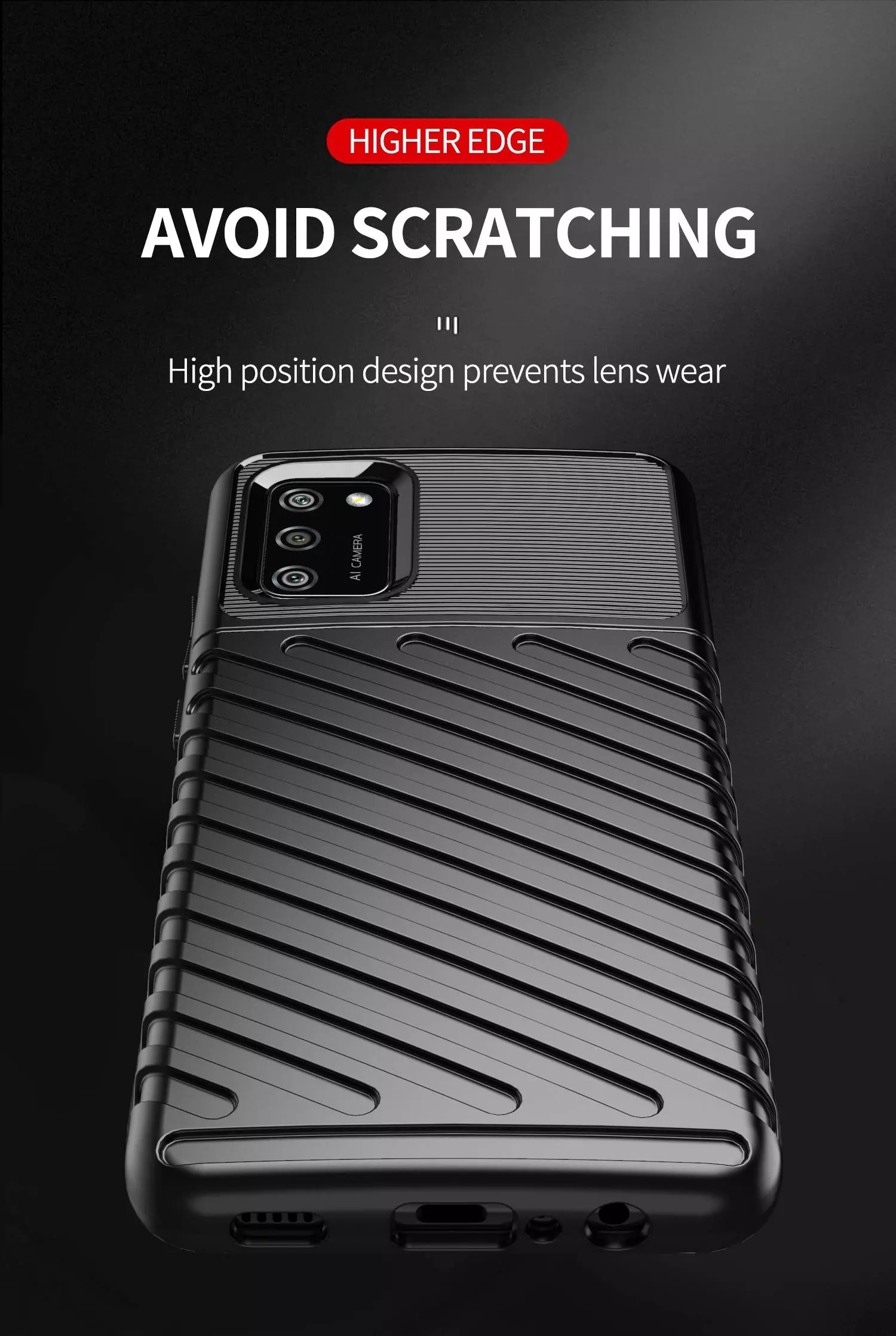 Чехол бампер для Oppo A54 Anomaly Thunder Green (Зеленый) Чехол бампер для Oppo A54 Anomaly Thunder Green (Зеленый)