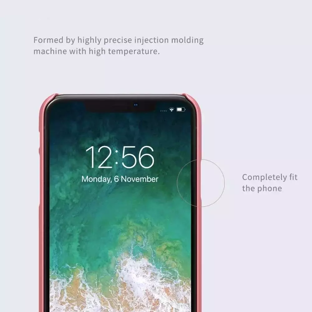 Чехол бампер Nillkin Super Frosted Shield для iPhone Xs Max Black (Черный) Чехол бампер Nillkin Super Frosted Shield для iPhone Xs Max Black (Черный)