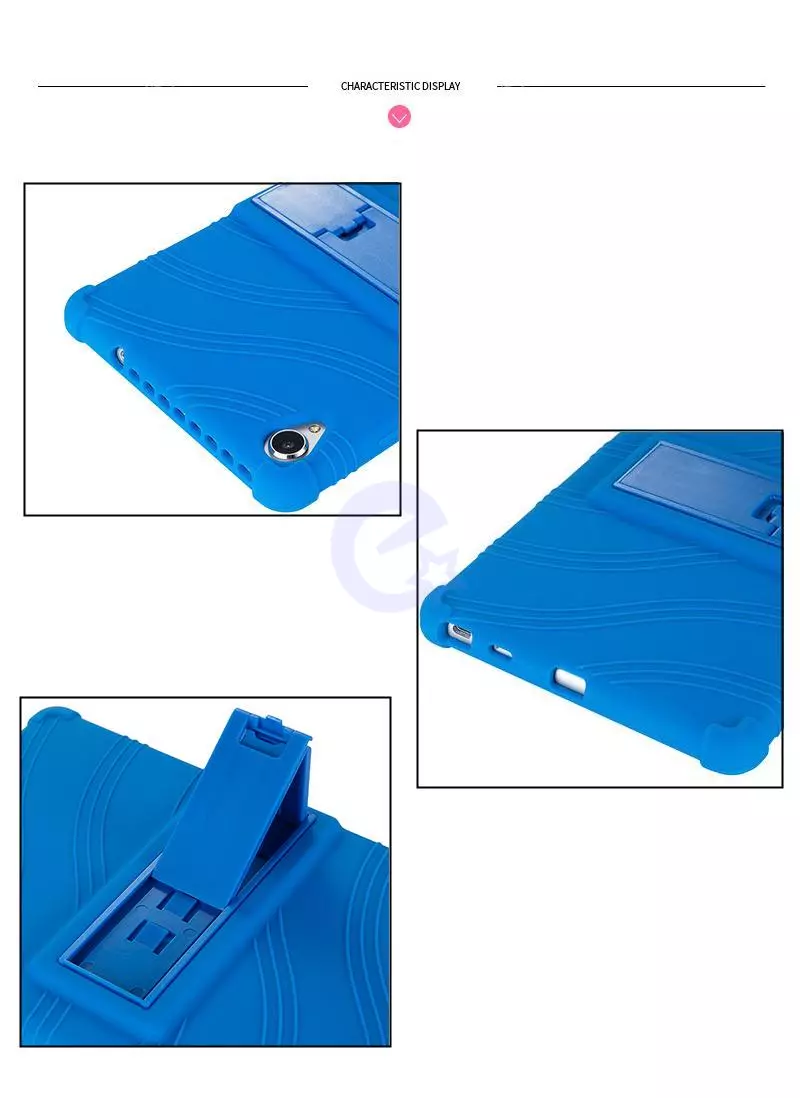 Силиконовый Бампер AINIYO rubber для Lenovo Tab M8 FHD TB-8705 / HD TB-8505 8.0" Фиолетовый