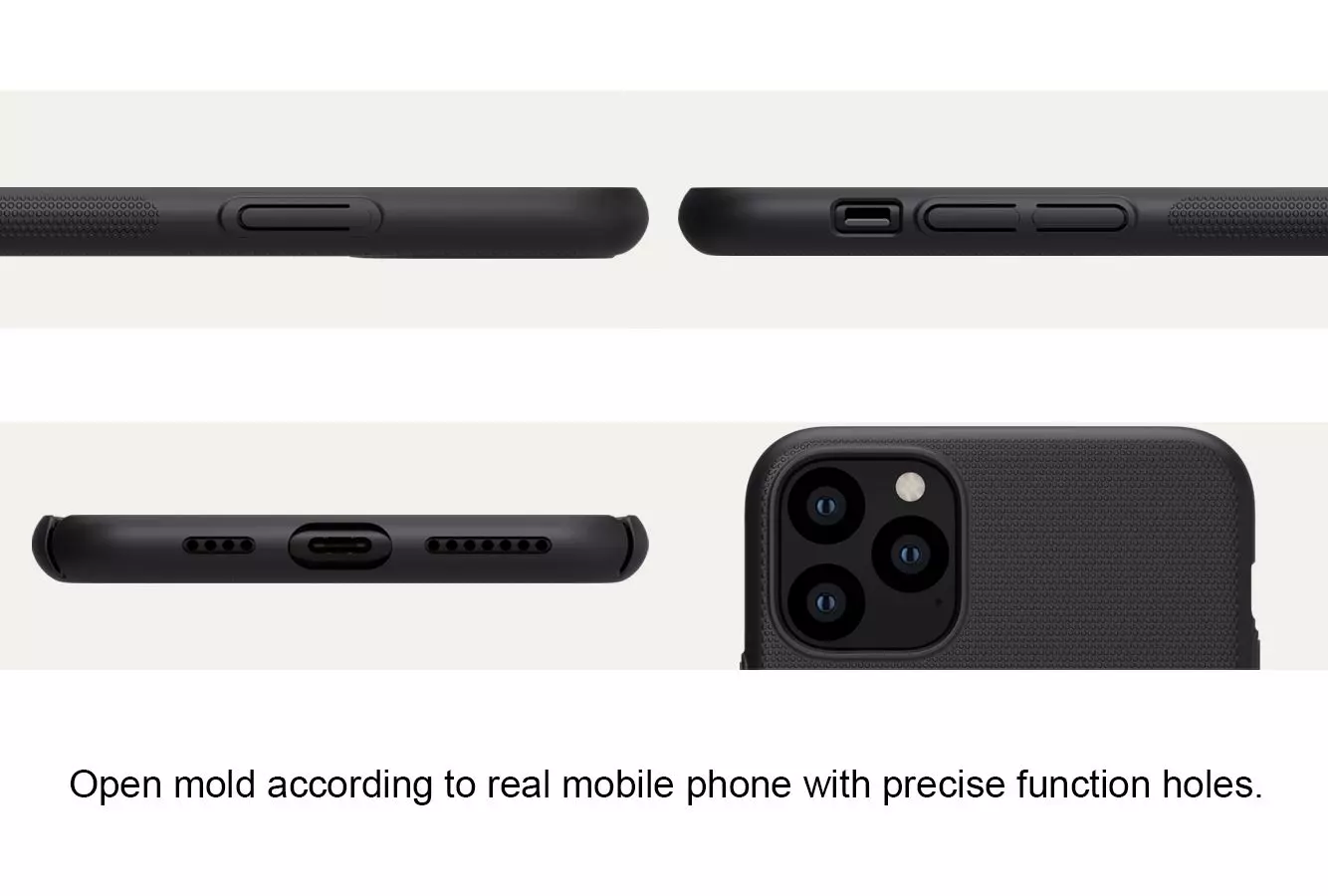 Чехол бампер Nillkin Super Frosted Shield для iPhone 11 Pro Red (Красный)