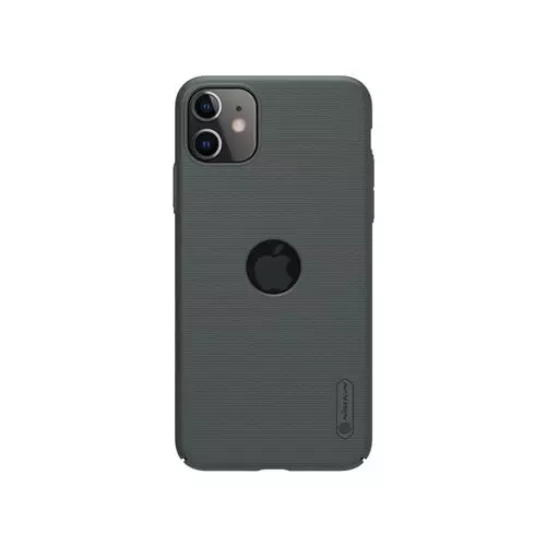 Чехол бампер Nillkin Super Frosted Shield with LOGO cutout для iPhone 11 Green (Зеленый)