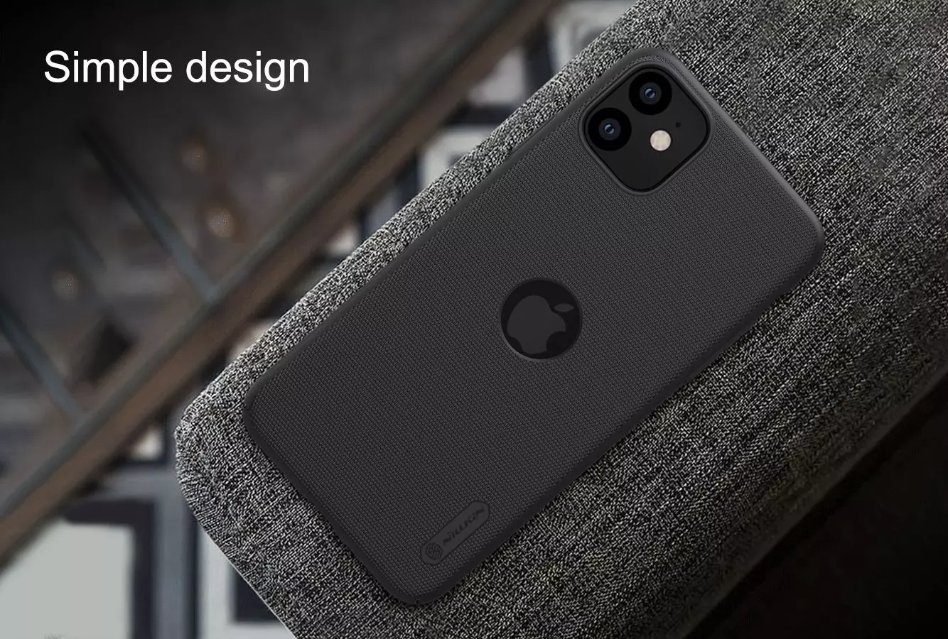 Чехол бампер Nillkin Super Frosted Shield with LOGO cutout для iPhone 11 Green (Зеленый)