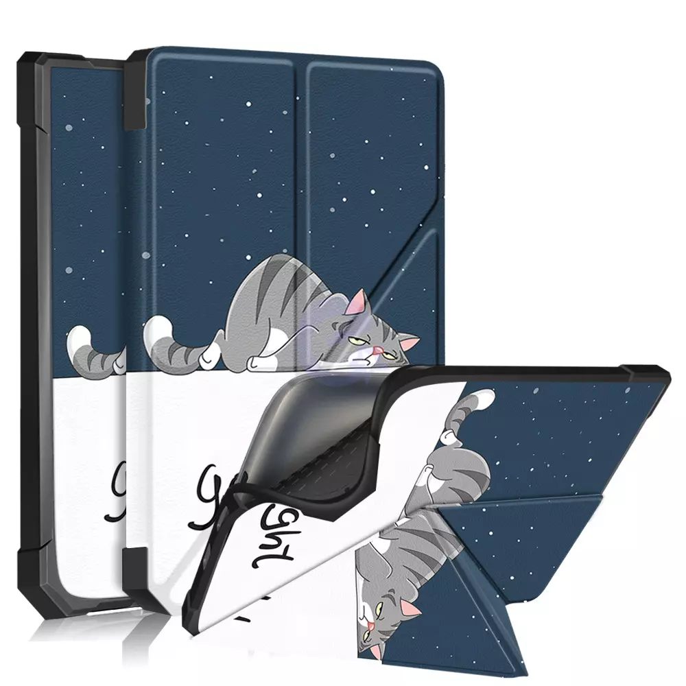 Чехол Anomaly Leather Smart Case Tpu+Pu для электронной книги PocketBook InkPad 3 740 7.8" Спокойной ночи