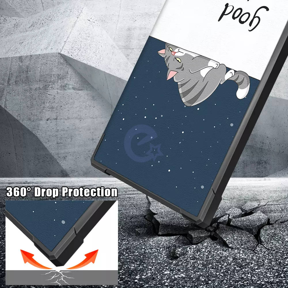 Чехол Anomaly Leather Smart Case Tpu+Pu для электронной книги PocketBook InkPad 3 740 7.8" Спокойной ночи