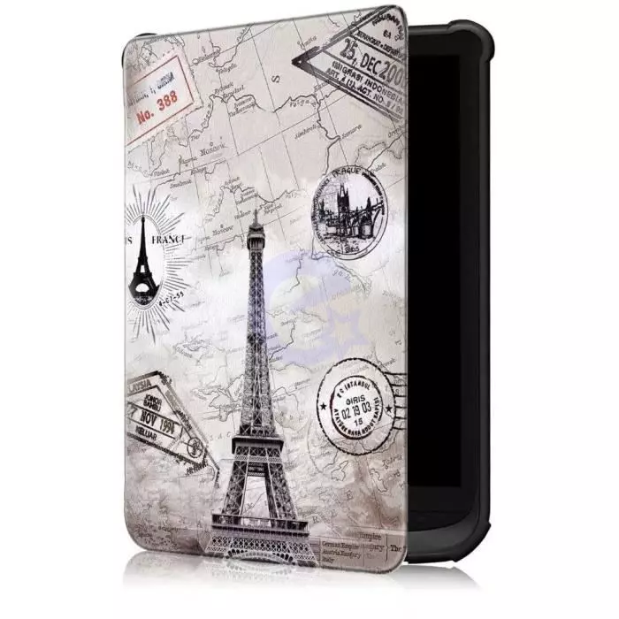 Чехол Anomaly Leather Flip Tpu+Pu для электронной книги PocketBook 6" 606 / 616 / 627 / 628 / 632 / 633 Париж