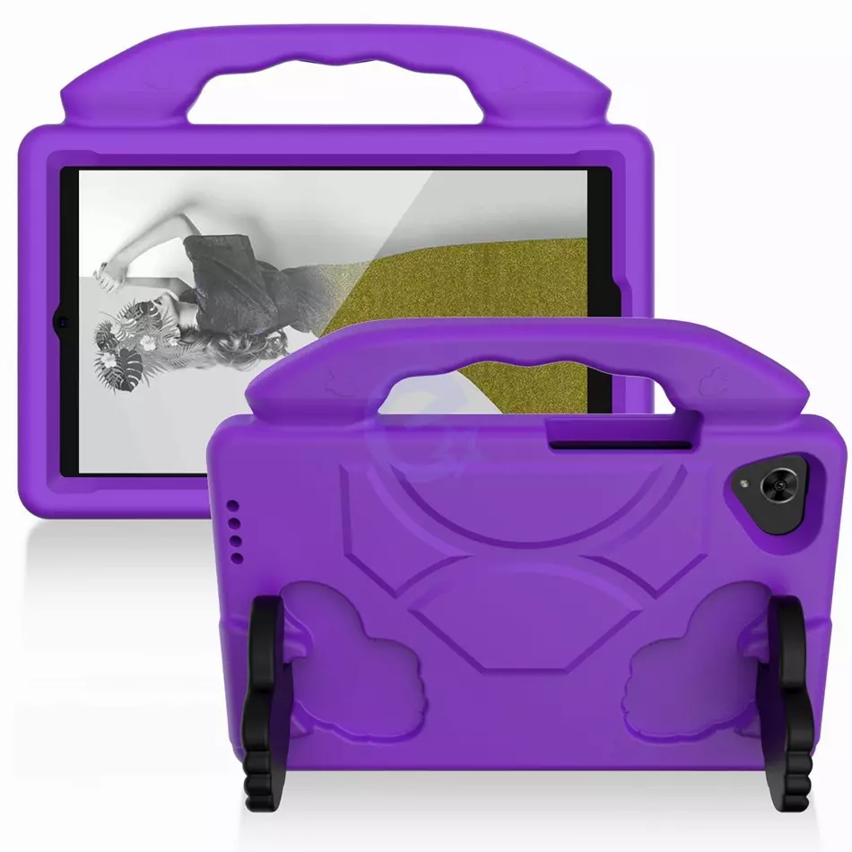 Противоударный чехол Eva Kids Like hands series для планшета Samsung Galaxy Tab A7 Lite 8.7" T220 Фиолетовый