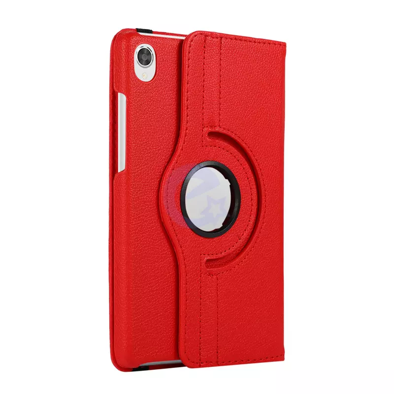 Чехол поворотный TTX 360° Leather Case для планшета Lenovo Tab M8 FHD TB-8705 / HD TB-8505 8.0" (Красный)
