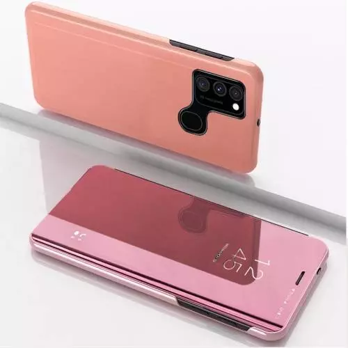 Чехол книжка для Motorola Moto G30 Anomaly Clear View Rose Gold (Розовое золото)