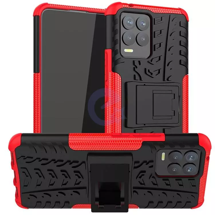 Чехол бампер для Vivo V21e Nevellya Case Red (Красный)