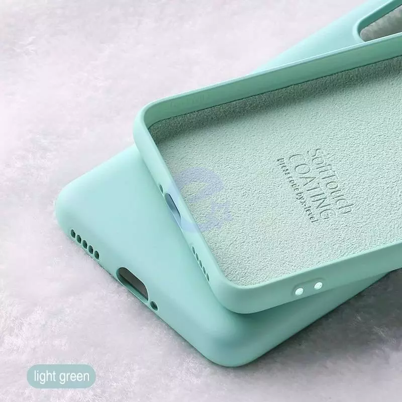 Чехол бампер для Xiaomi Redmi 10 X-Level Silicone Mint (Мятный)