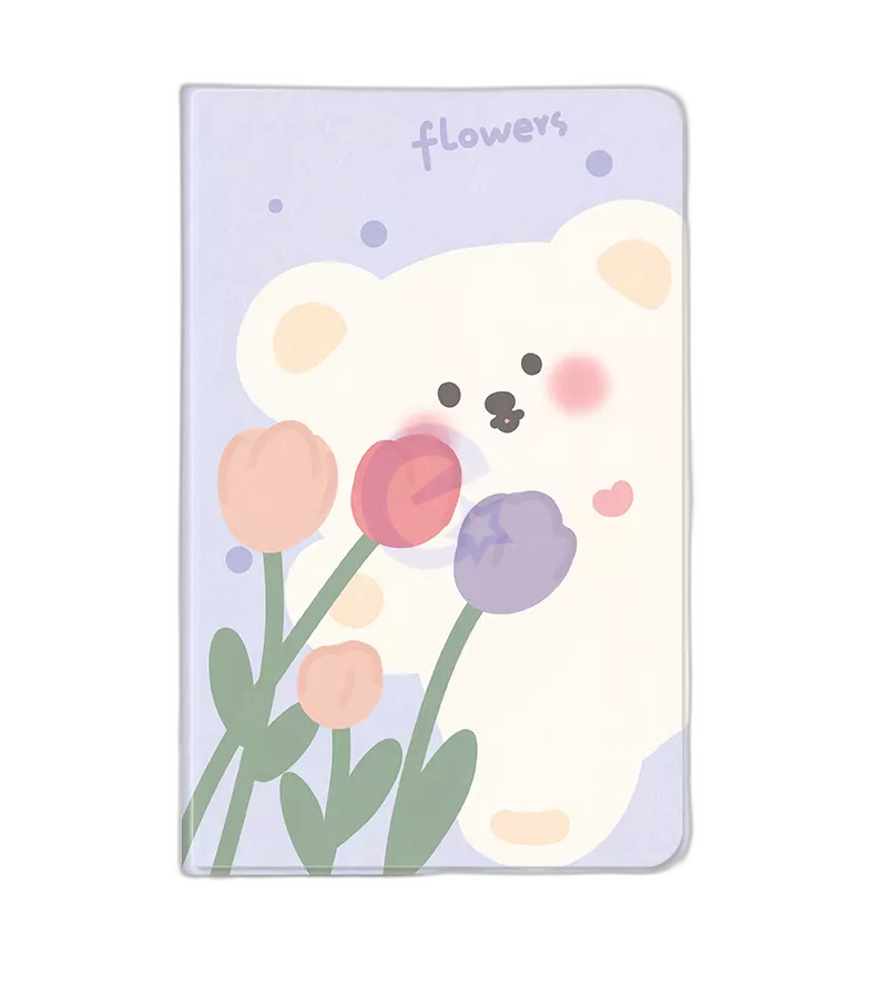 Чехол для Xiaomi Mi Pad 4 8.0" My Colors Leather Flip Тюльпаны