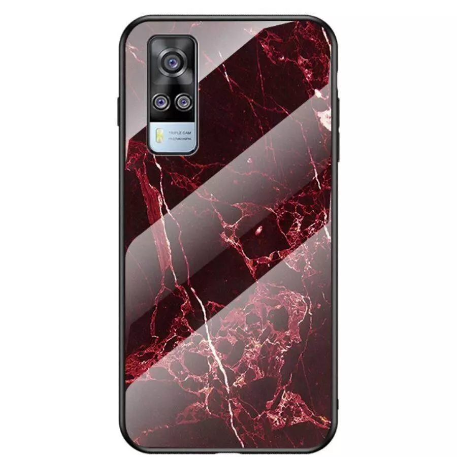 Чехол бампер для Vivo Y31 Anomaly Cosmo Maroon (Бордовый)