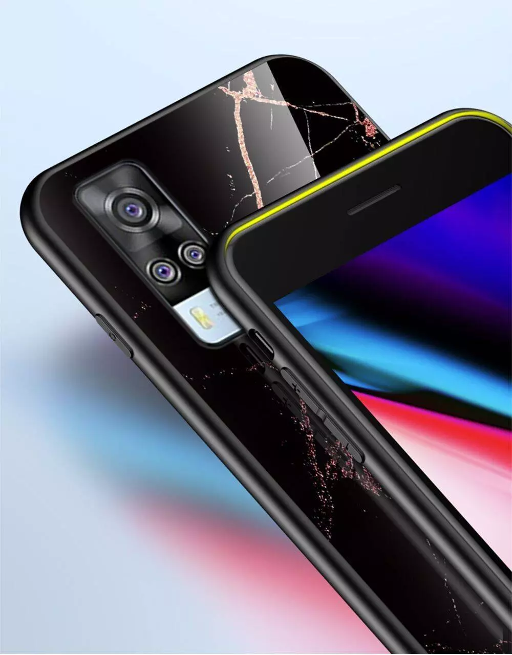 Чехол бампер для Vivo Y31 Anomaly Cosmo Maroon (Бордовый)