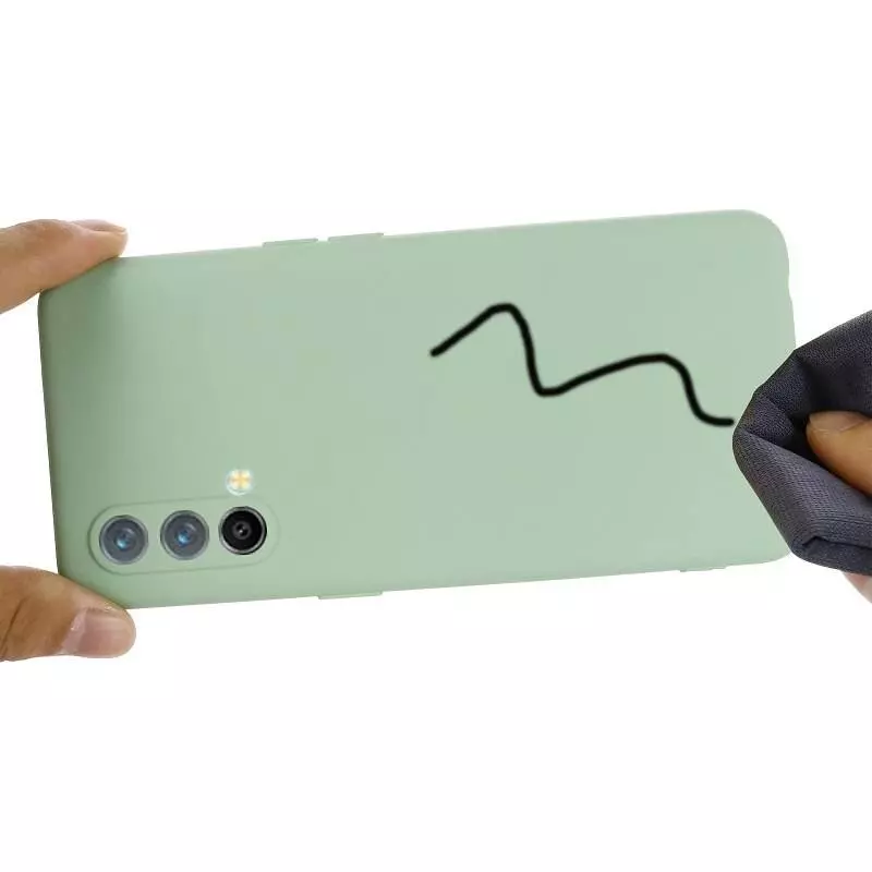 Чехол бампер для OnePlus Nord CE Anomaly Silicone Blue (Синий)