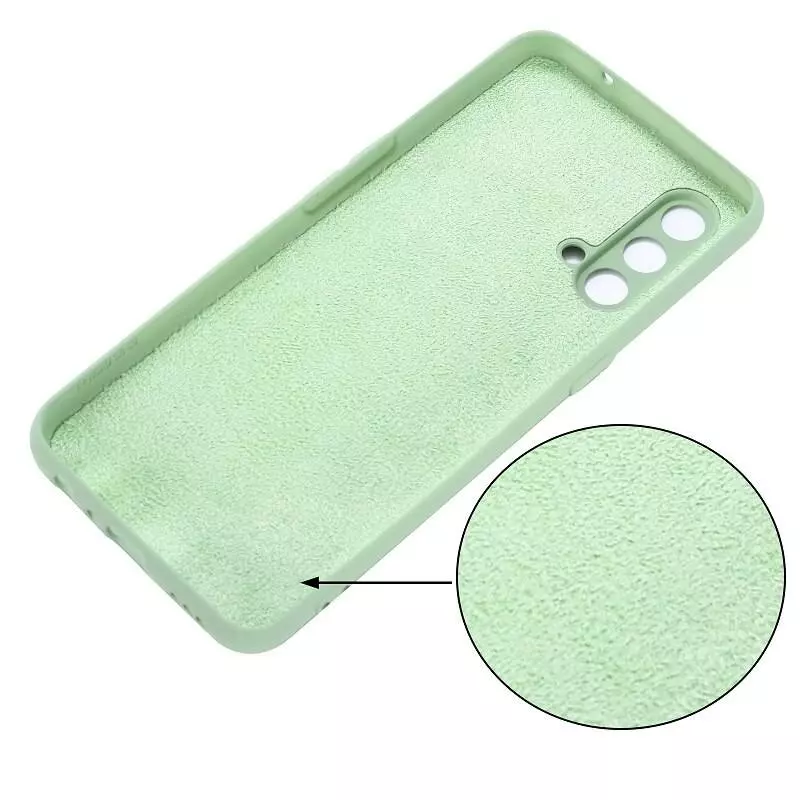 Чехол бампер для OnePlus Nord CE Anomaly Silicone Blue (Синий)