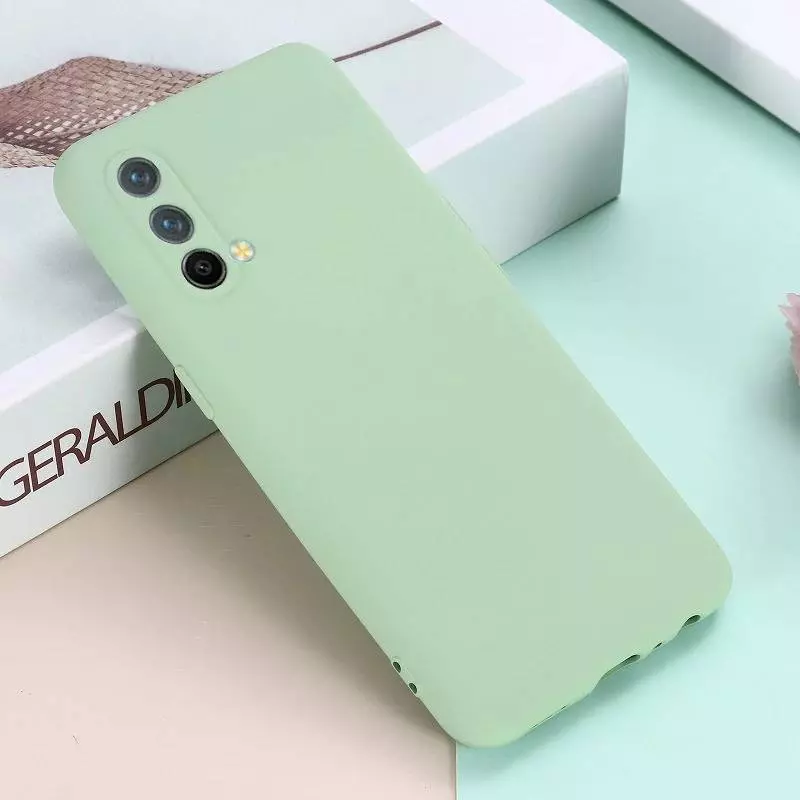 Чехол бампер для OnePlus Nord CE Anomaly Silicone Blue (Синий)
