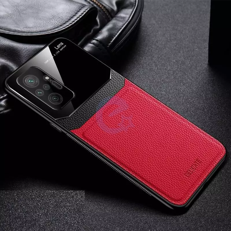 Чехол бампер для Xiaomi Redmi 10 Anomaly Plexiglass Red (Красный)