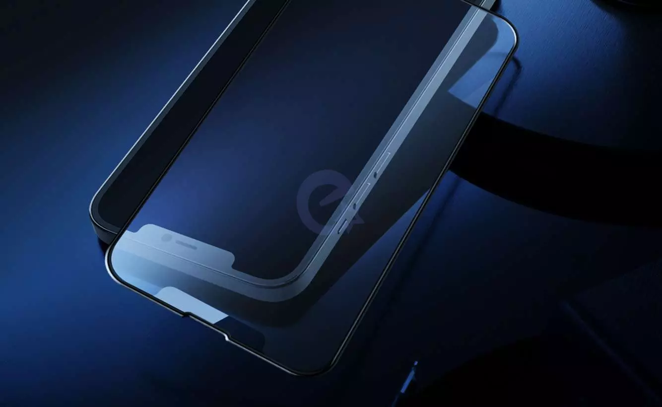 Защитное стекло для IPhone 13 / iPhone 13 Pro Nillkin FogMirror Matte Tempered Glass Black (Черный)