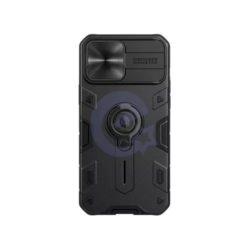 Чехол бампер для iPhone 13 Pro Max Nillkin CamShield Armor Black (Черный) 6902048223059