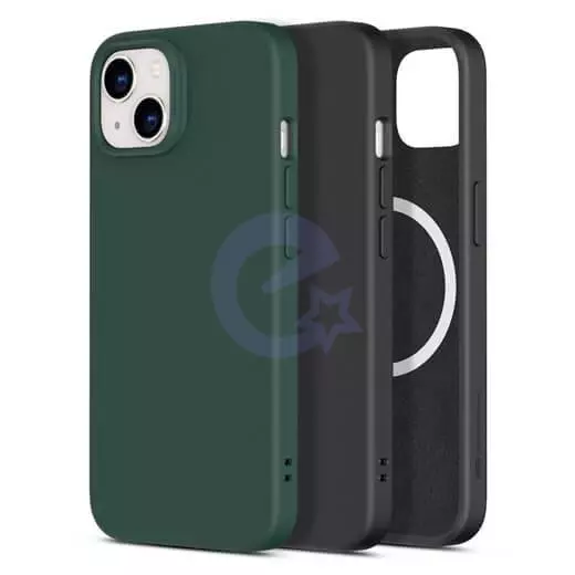 Чехол бампер для iPhone 13 ESR Cloud Soft MagSafe Pine Green (Сосновый Зеленый) 4894240151037