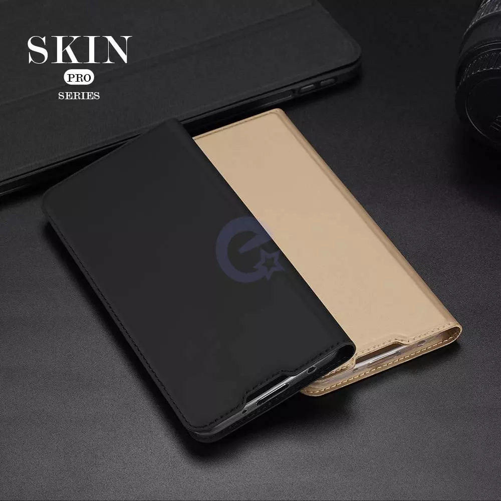 Чехол книжка для Xiaomi Redmi 10 Dux Ducis Skin Pro Rose Gold (Розовое золото)